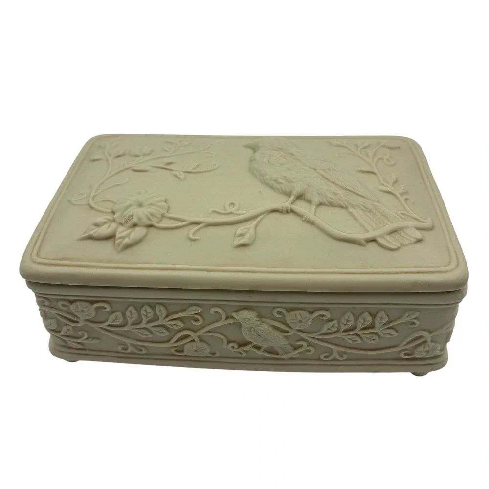 Hour of Power Sparrows Club 2003 Musical Jewelry Box Ode to Joy Sankyo Bird